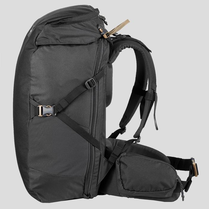 Trekking 40L Backpack Forclaz Travel 100 - Black
