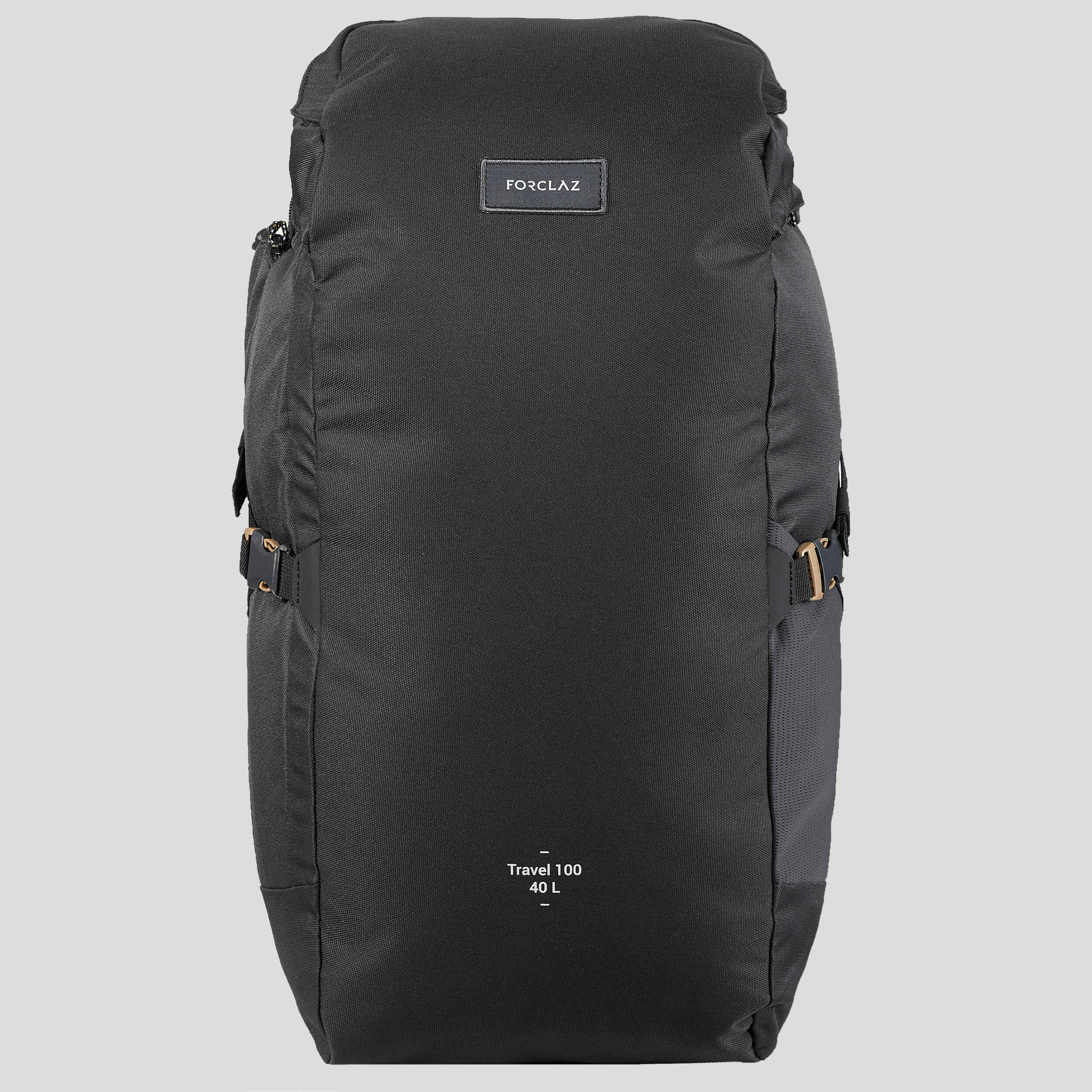 Travel Backpack 40 Liters  TRAVEL 100 - Black -  2