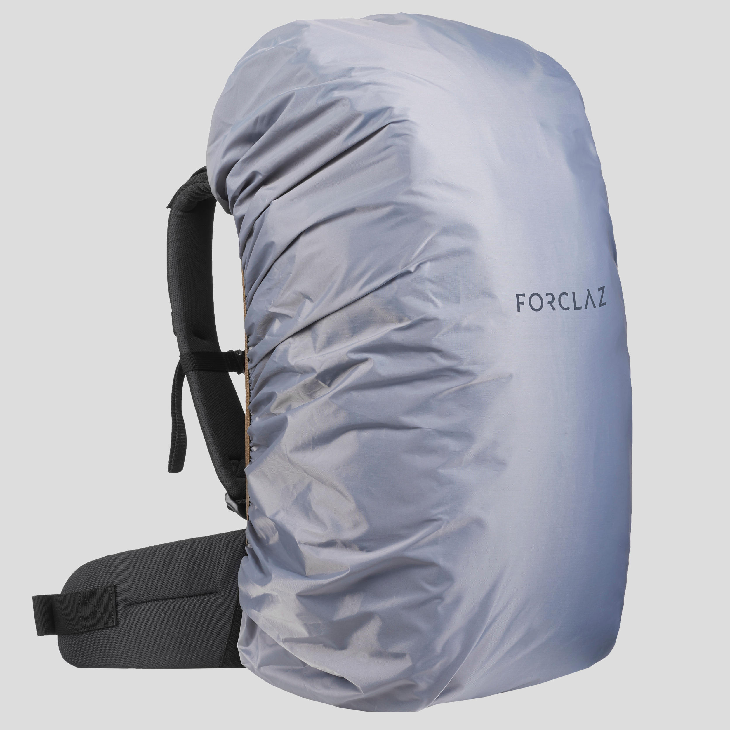 Maleta trekking de viaje, Forclaz, 40 Litros - Negra - Decathlon