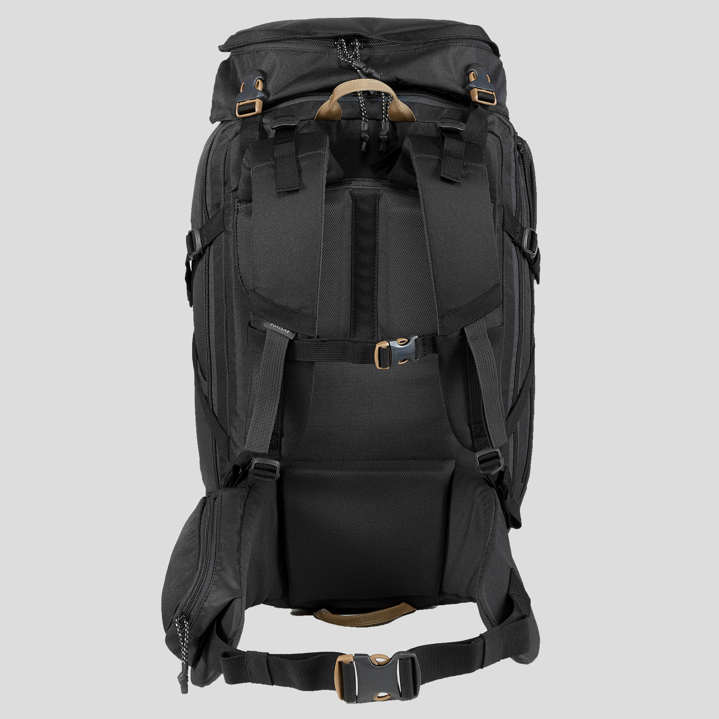 Travel Backpack 40 Liters  TRAVEL 100 - Black -  4