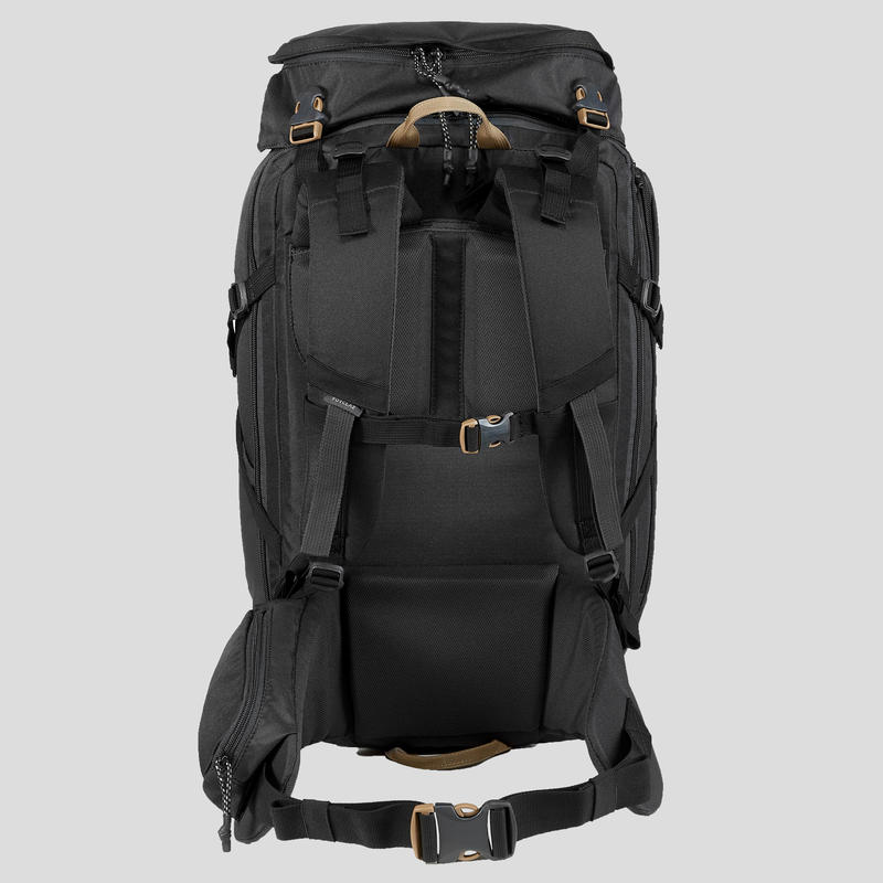 Travel Backpack 40L Black Decathlon