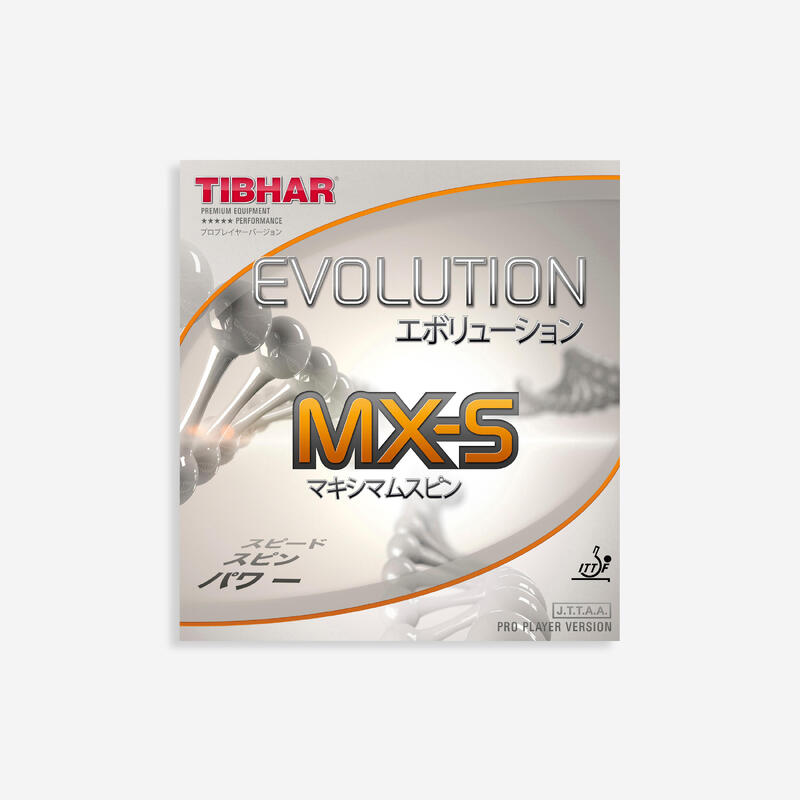 Rubber voor tafeltennisbat Evolution MX-S