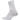 WS 100 Mid kids' fitness walking socks - white 3 pairs