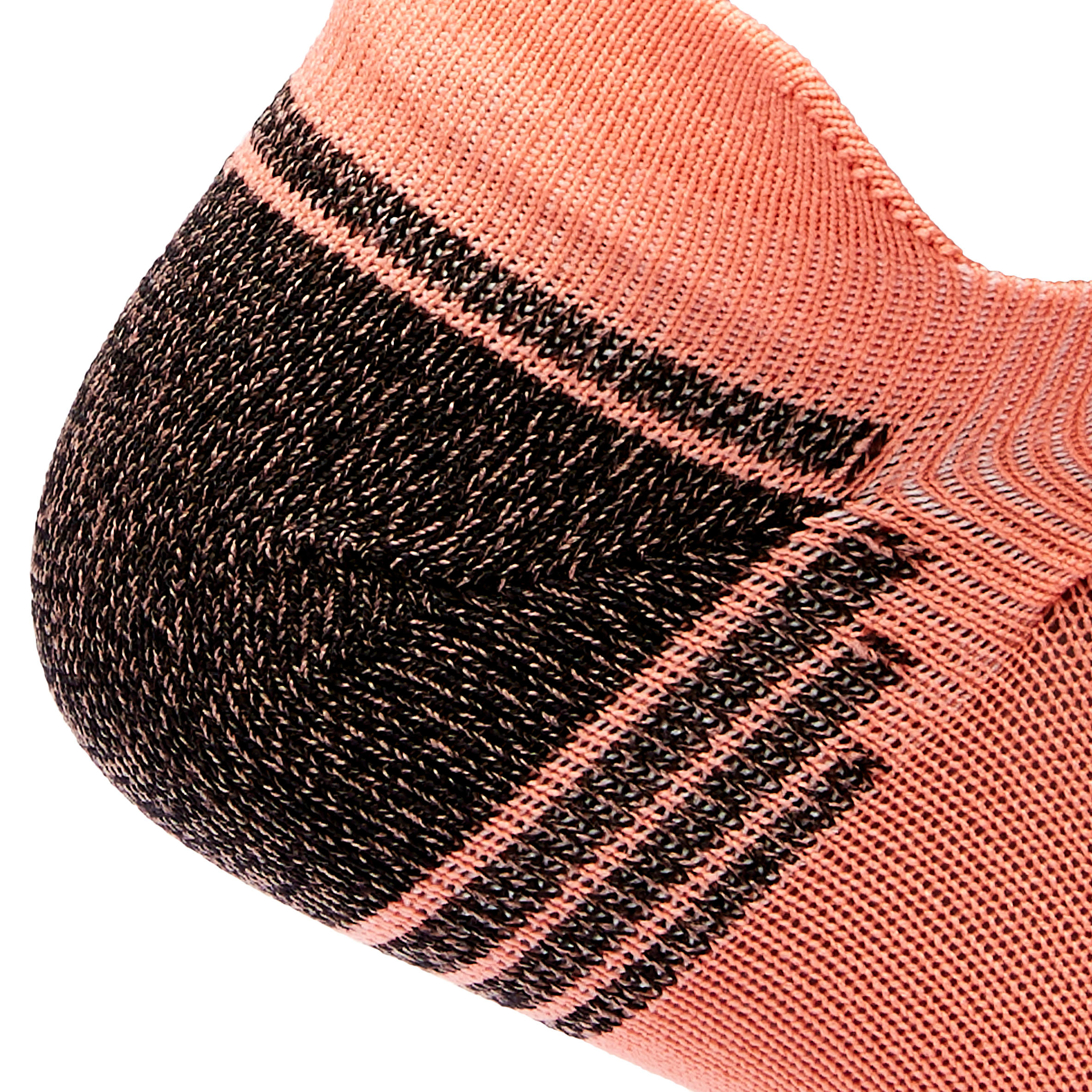 WS 500 LOW FITNESS WALKING SOCKS - CORAL 3/5