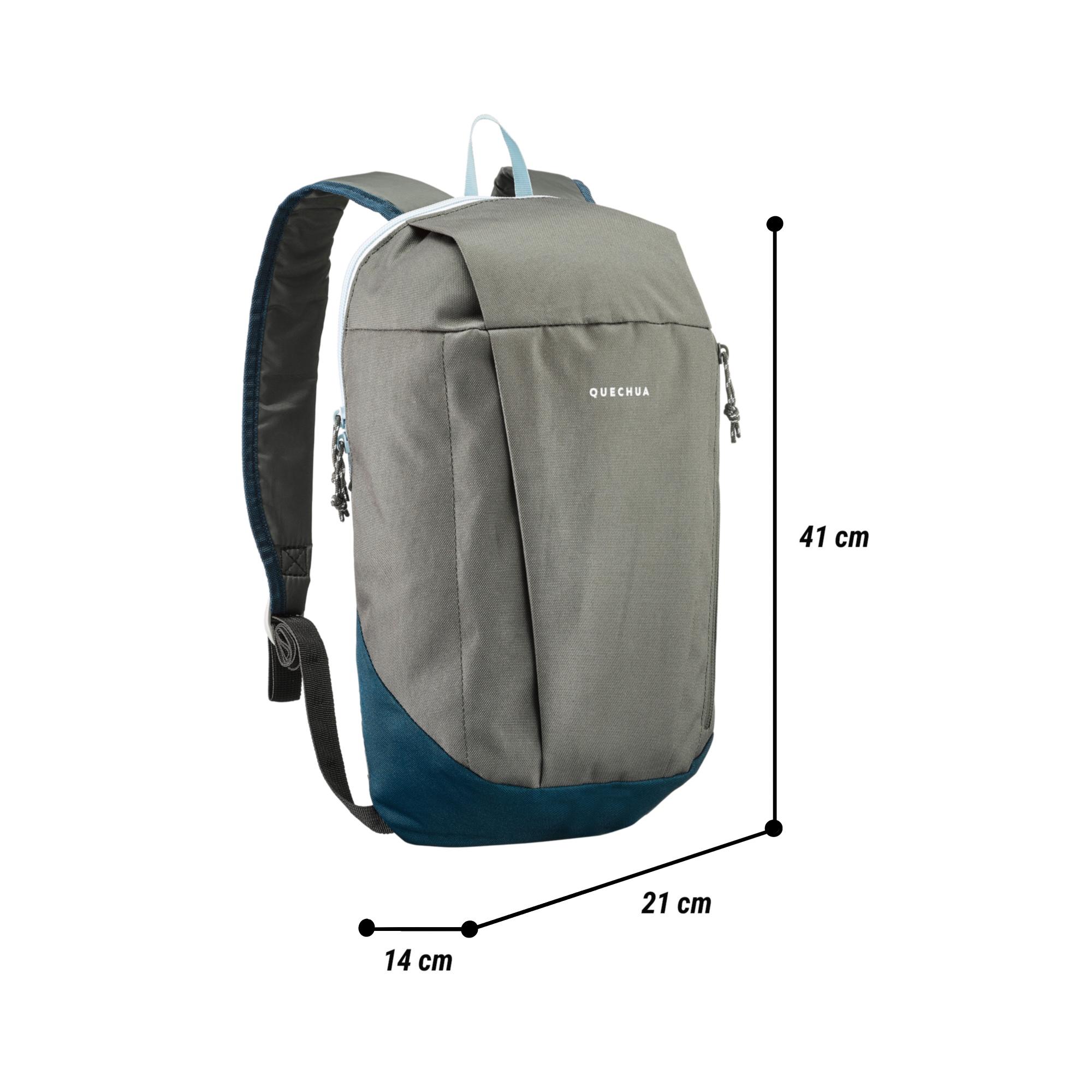 QUECHUA Sac à Dos Randonnée 10L NH Arpenaz – Léger, Compact, Idéal Balades Courtes En Forêt Ou Bord De Mer