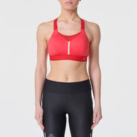 BRASSIERE DE RUNNING CONFORT
ROUGE CHINé