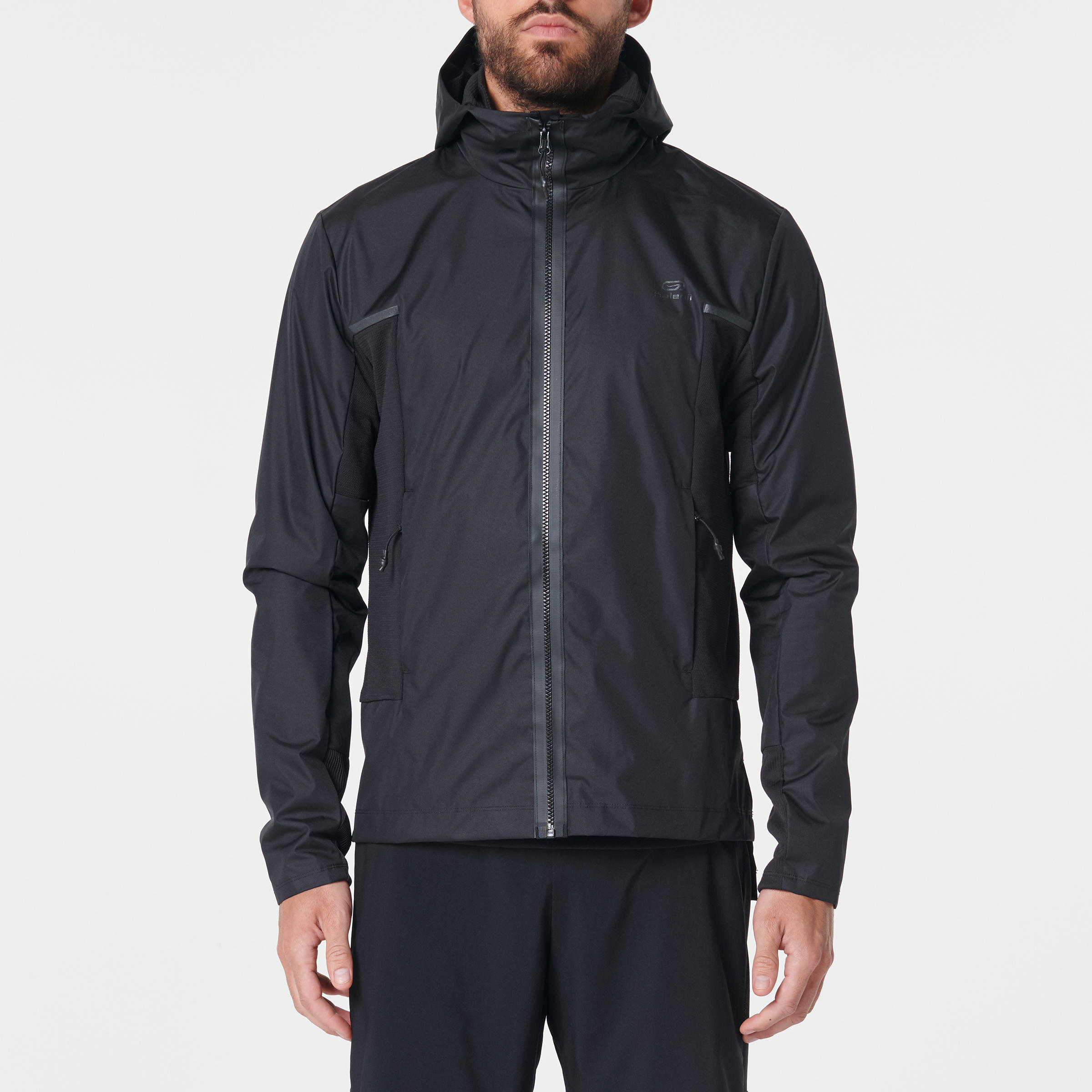 RUN RAIN BREATH men s running windproof and rainproof jacket black