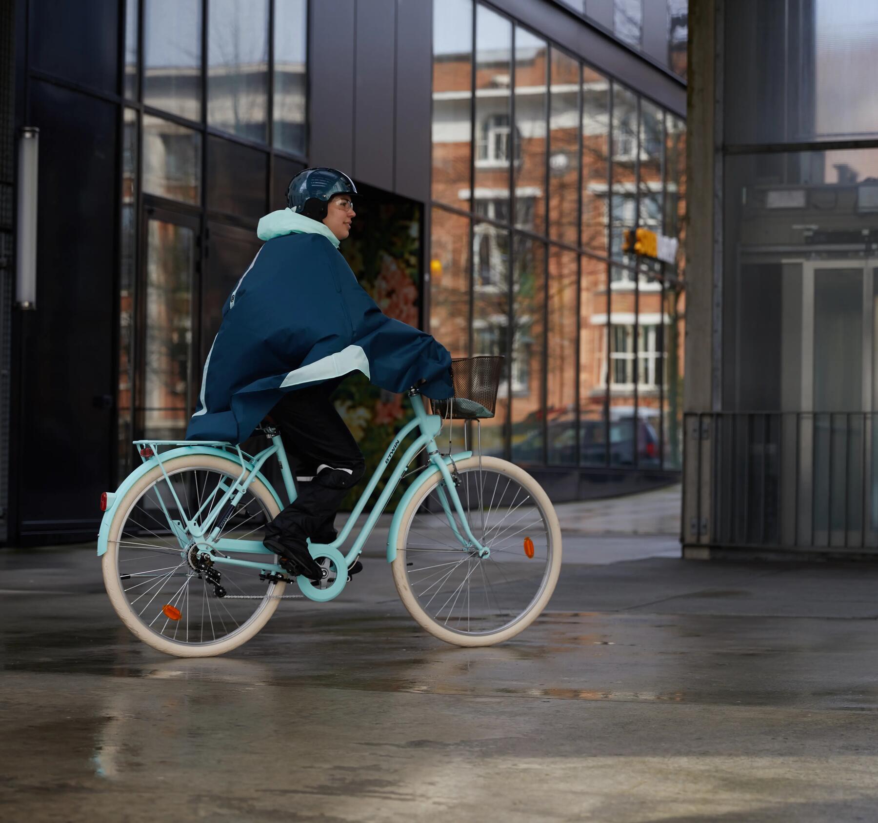 longueur poncho de pluie vélo