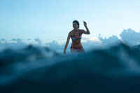 Mae Women's Sliding Triangle Swimsuit Top - Guarana