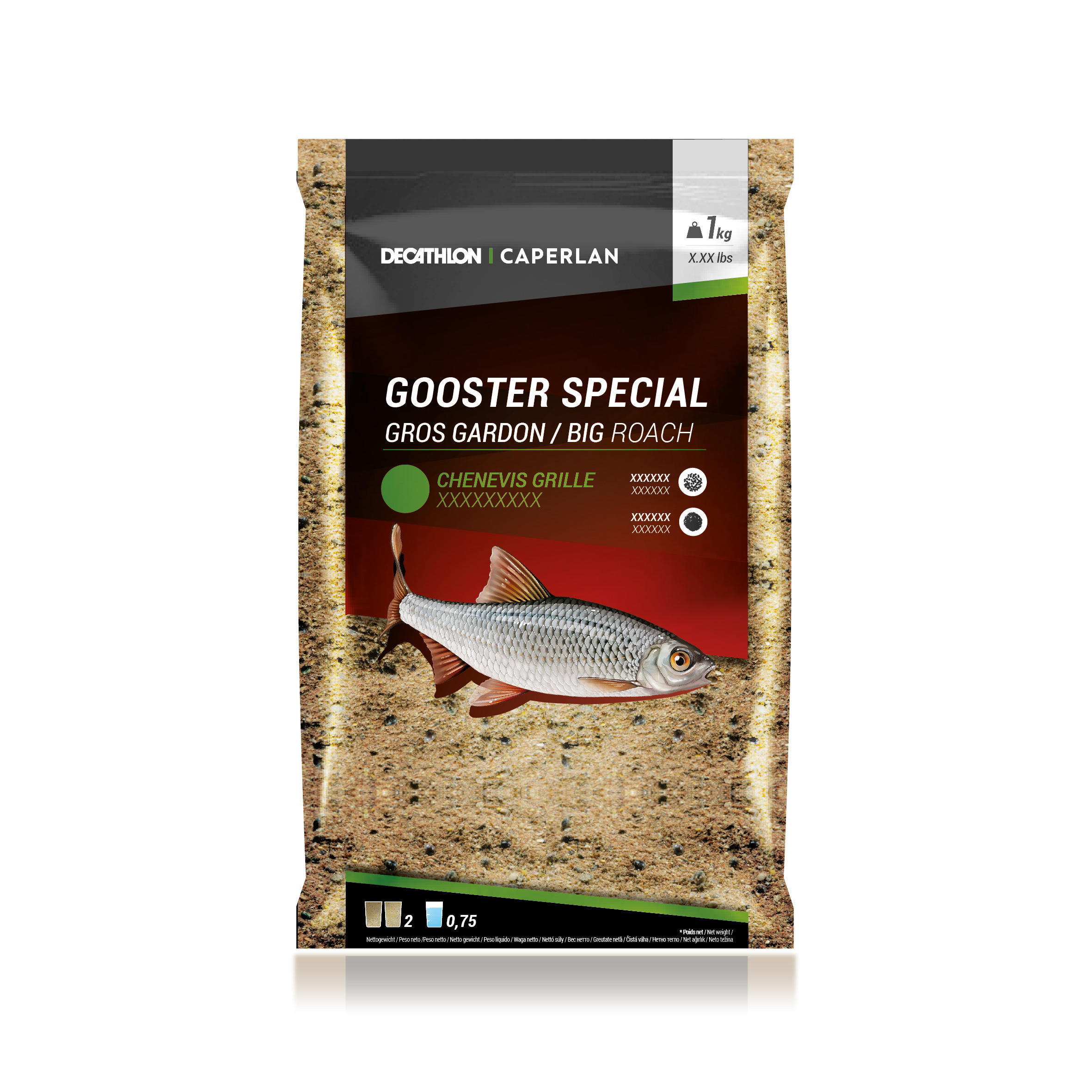 CAPERLAN Návnada Gooster Special na veľké plotice 1 kg 1kg