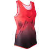 Boys' Artistic Gym Leotard - Red/Black