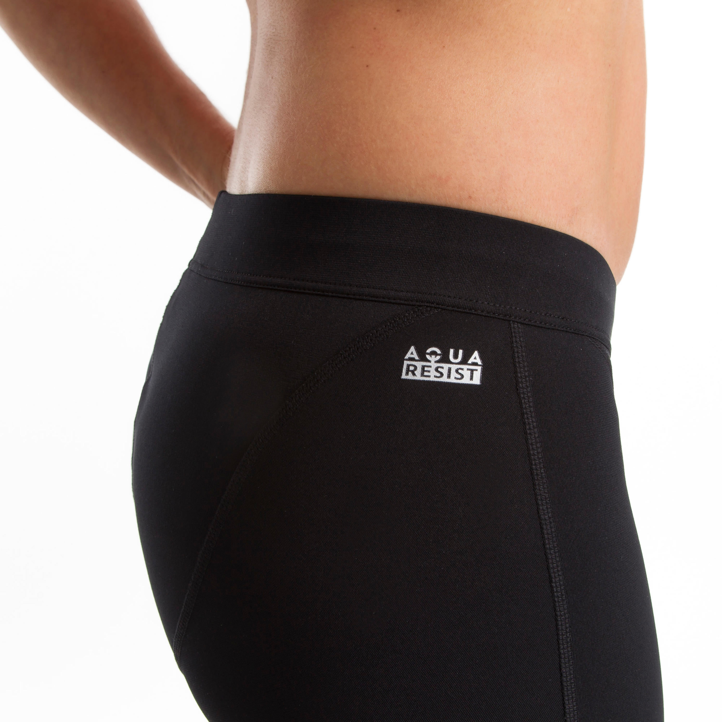Women's Aquafitness Jammer Swimsuit Shorts Anna - Black 5/16