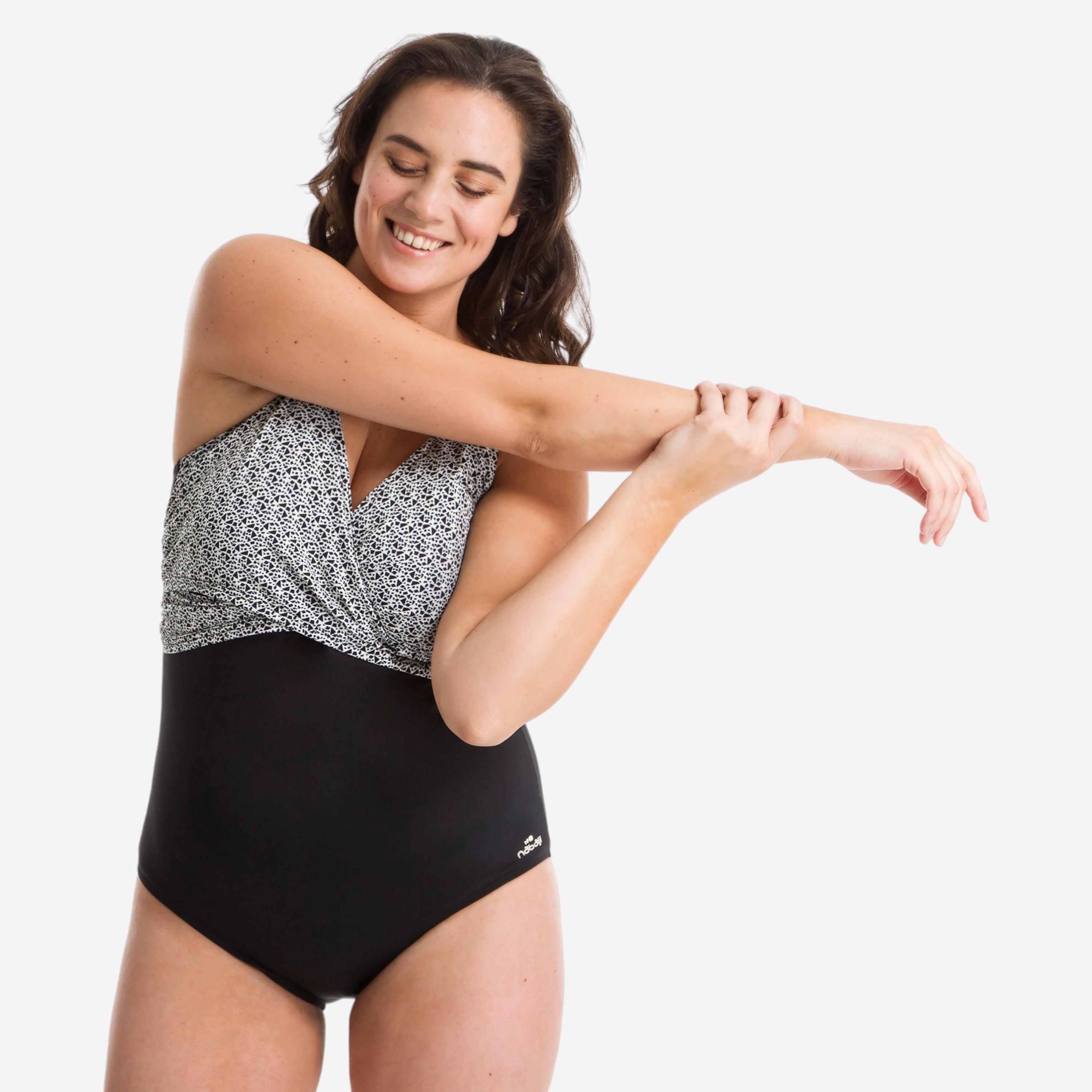 Costume intero donna acquagym LORI NABAIJI | DECATHLON