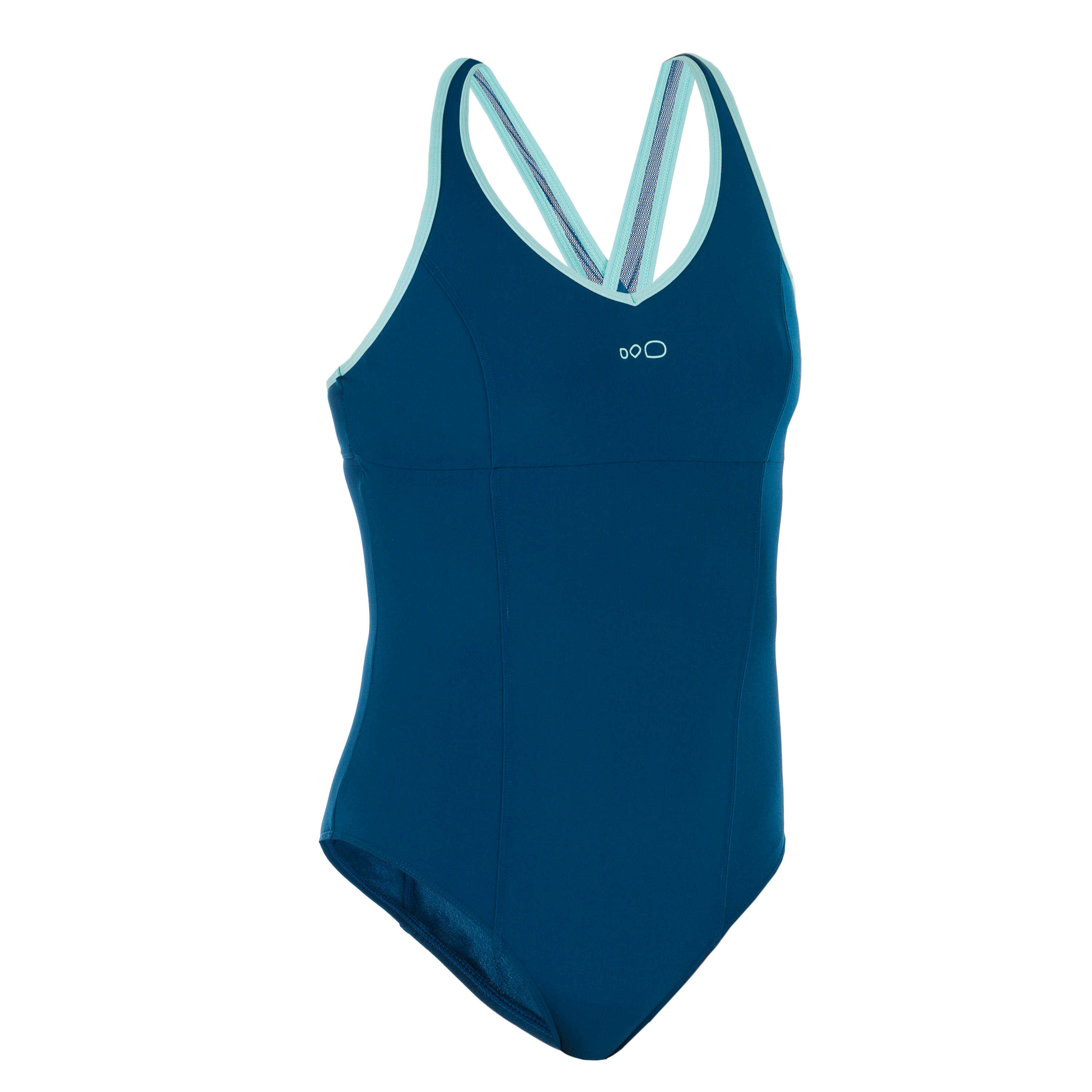 Lou Women's Aquafitness One-Piece Swimsuit - Blue 6/14