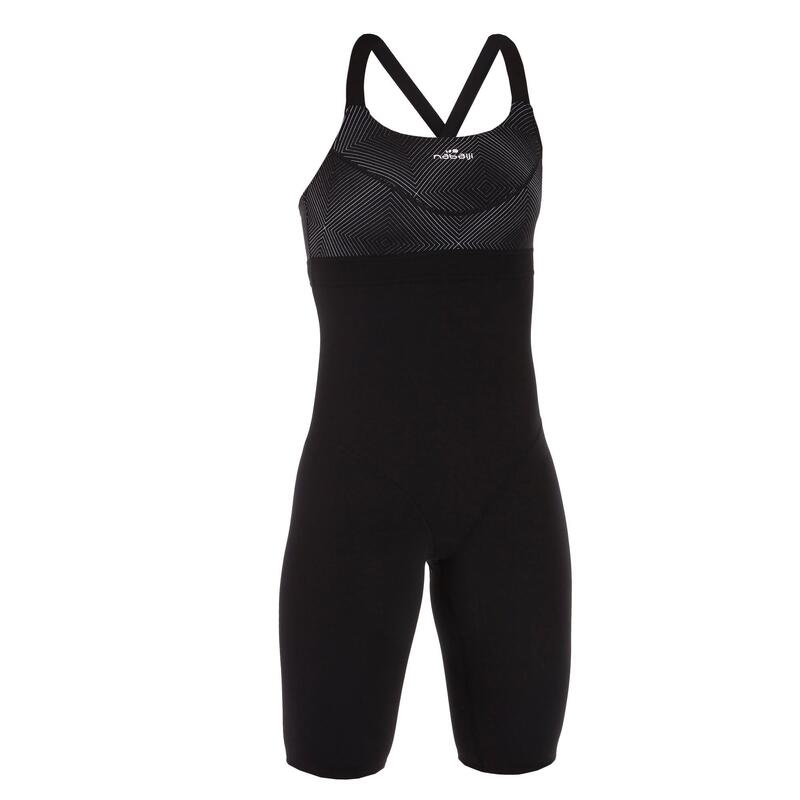 Badeanzug Jammer Anna Aquagym Aqua-Cycling Damen schwarz square 