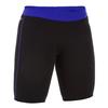 Short jammer de bikini de aquafitness para mujer Anna negro azul
