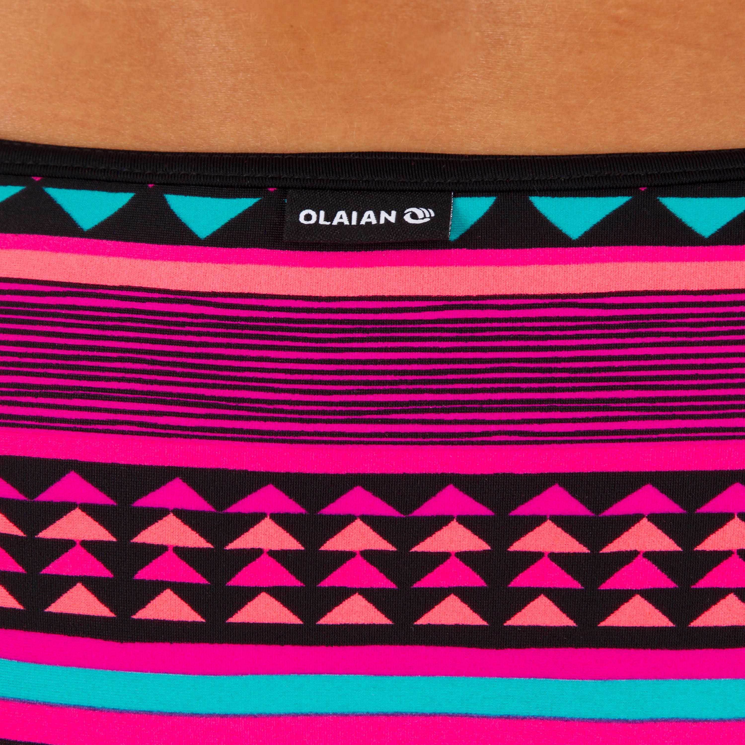 Women's Classic Surfer Brief Swimsuit Bottoms NINA GIO PINK 7/7
