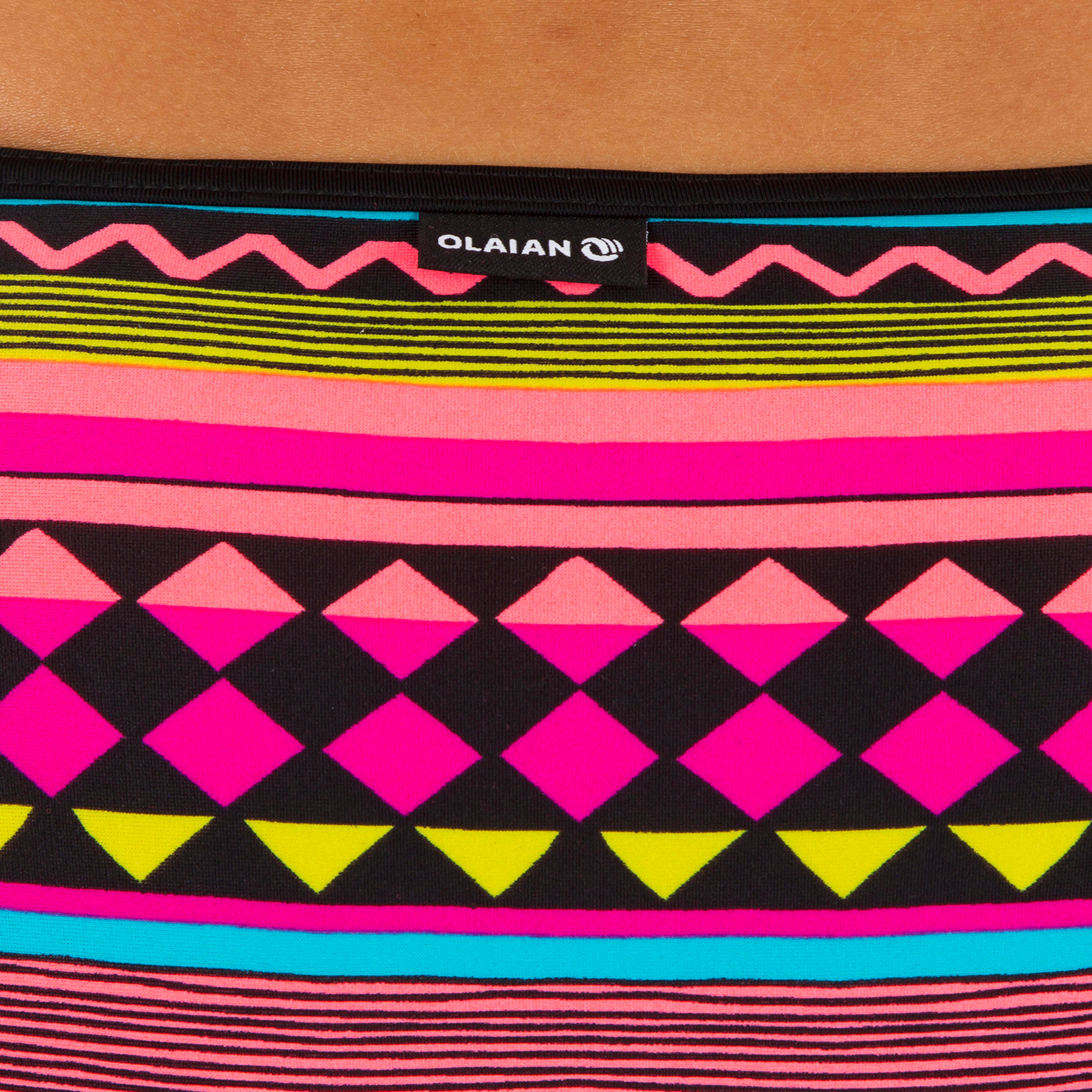 Women's Classic Bikini Brief Surfer Swimsuit Bottoms NINA GIO MULTI 8/9