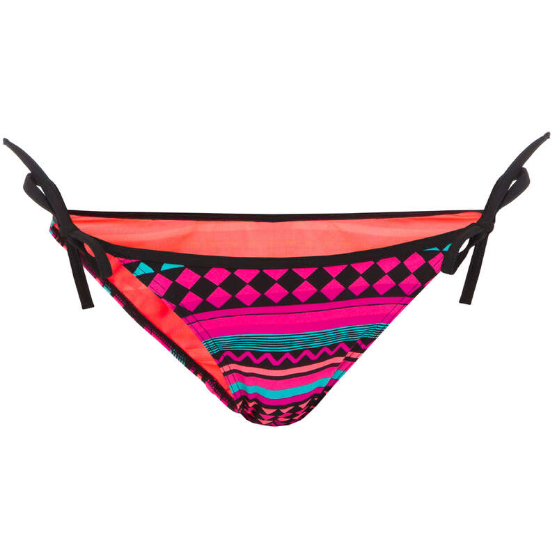 WOMEN BEGINNER SURF SWIMSUIT Surf - BRIEFS SOFY GIO PINK OLAIAN - Surf Clothing