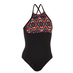 MAILLOT DE BAIN 1 PIECE FEMME DOS X ANDREA LOSANG_PINK avec coques amovibles