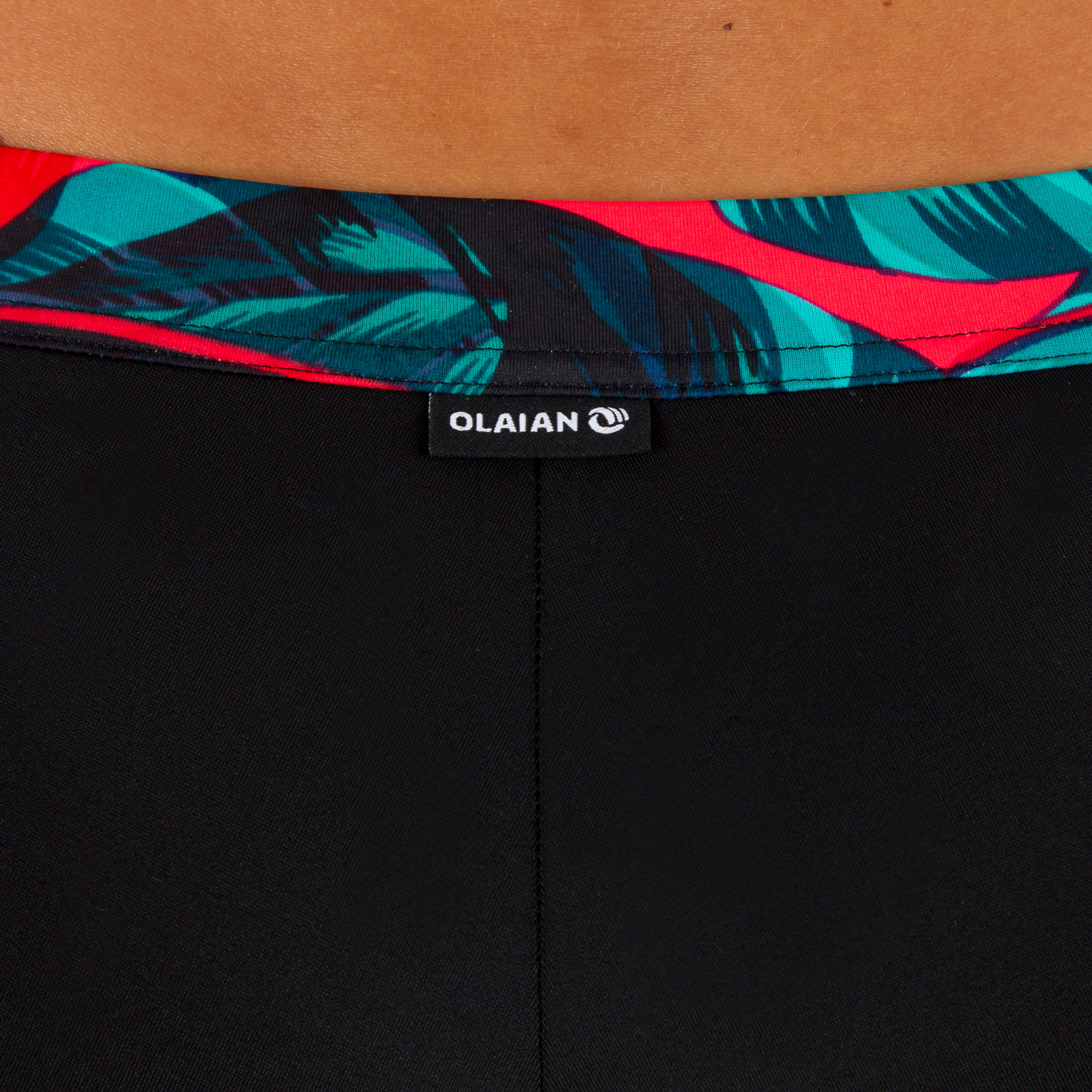 Woman's shorty swimsuit bottoms WITH  DRAWSTRING VAIANA futuna - red 9/10