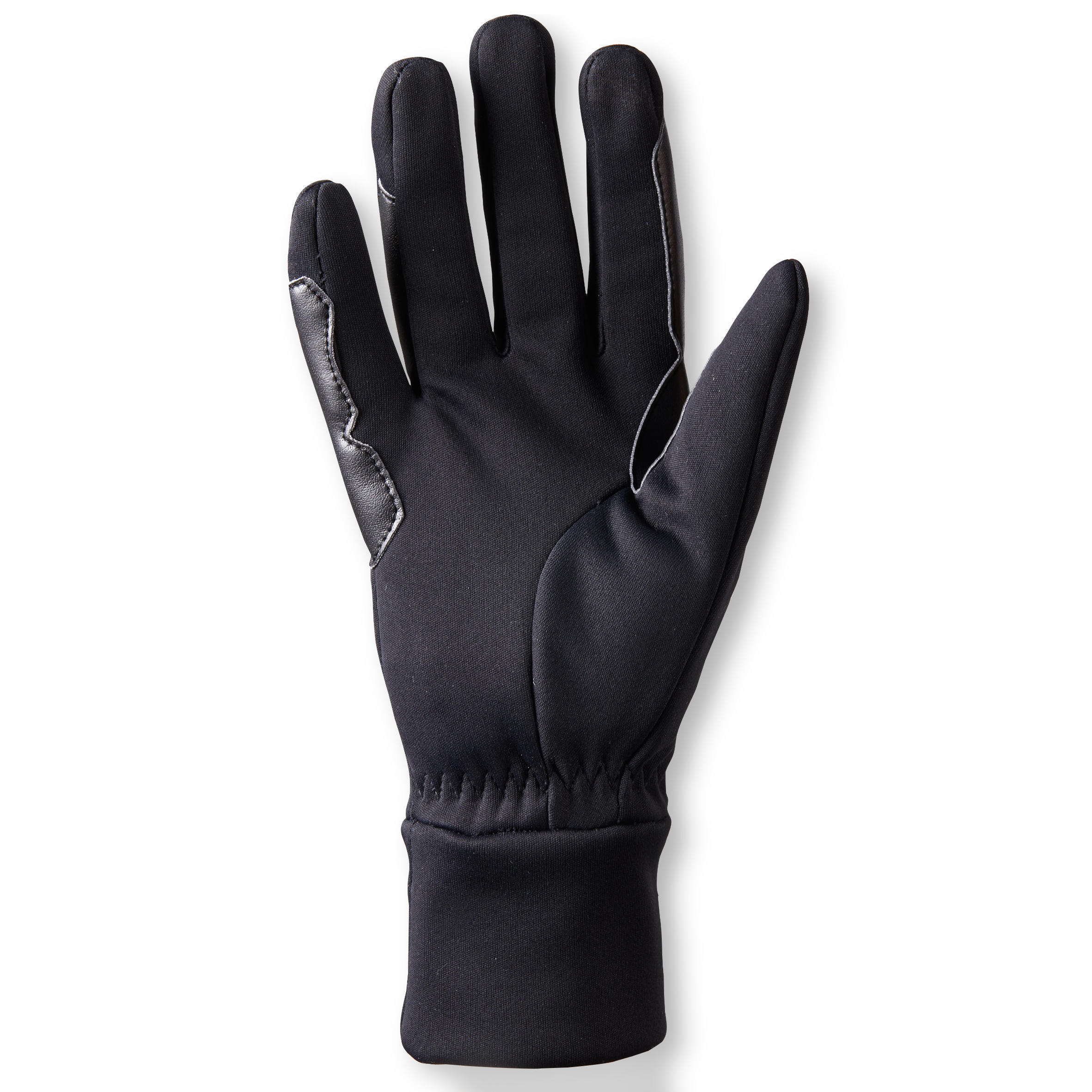 100 Warm Women's Horse Riding Gloves - Black 2/7
