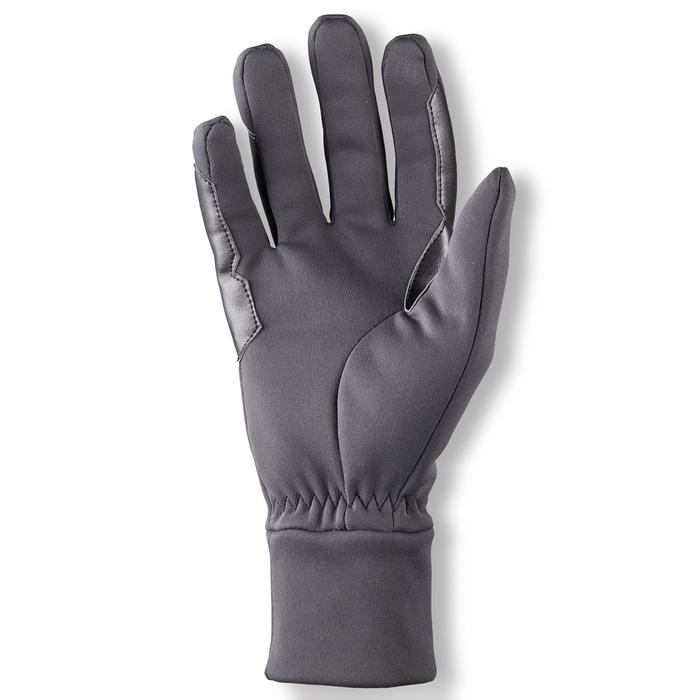 Gants D'équitation AK Warm Cozy - Tissu Coupe-vent Soft-shell, Paume Synthétique Grip | Tailles 3XS à XXL