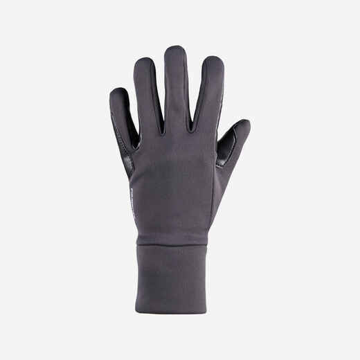 
      100 Warm Kids' Horse Riding Gloves - Dark Grey
  