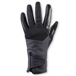 Guanti caldi equitazione 560 WARM donna grigio-nero