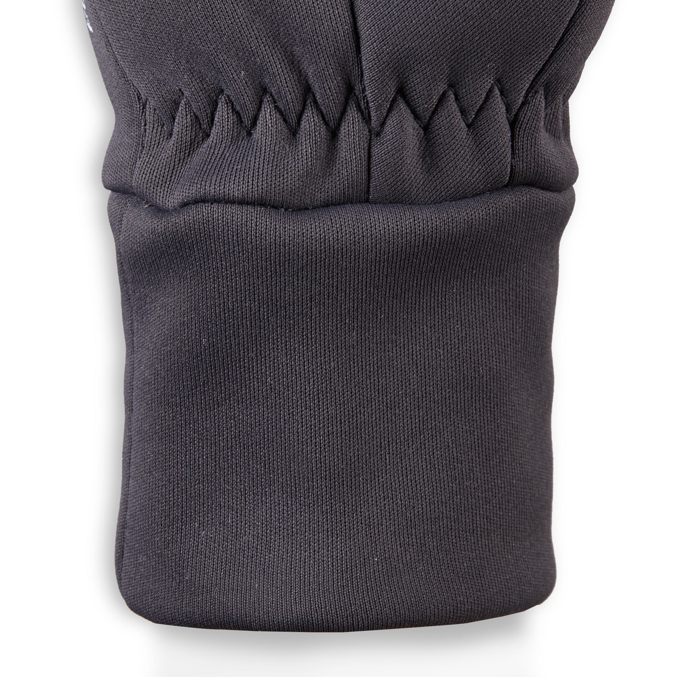 100 Warm Kids' Horse Riding Gloves - Dark Grey 7/8