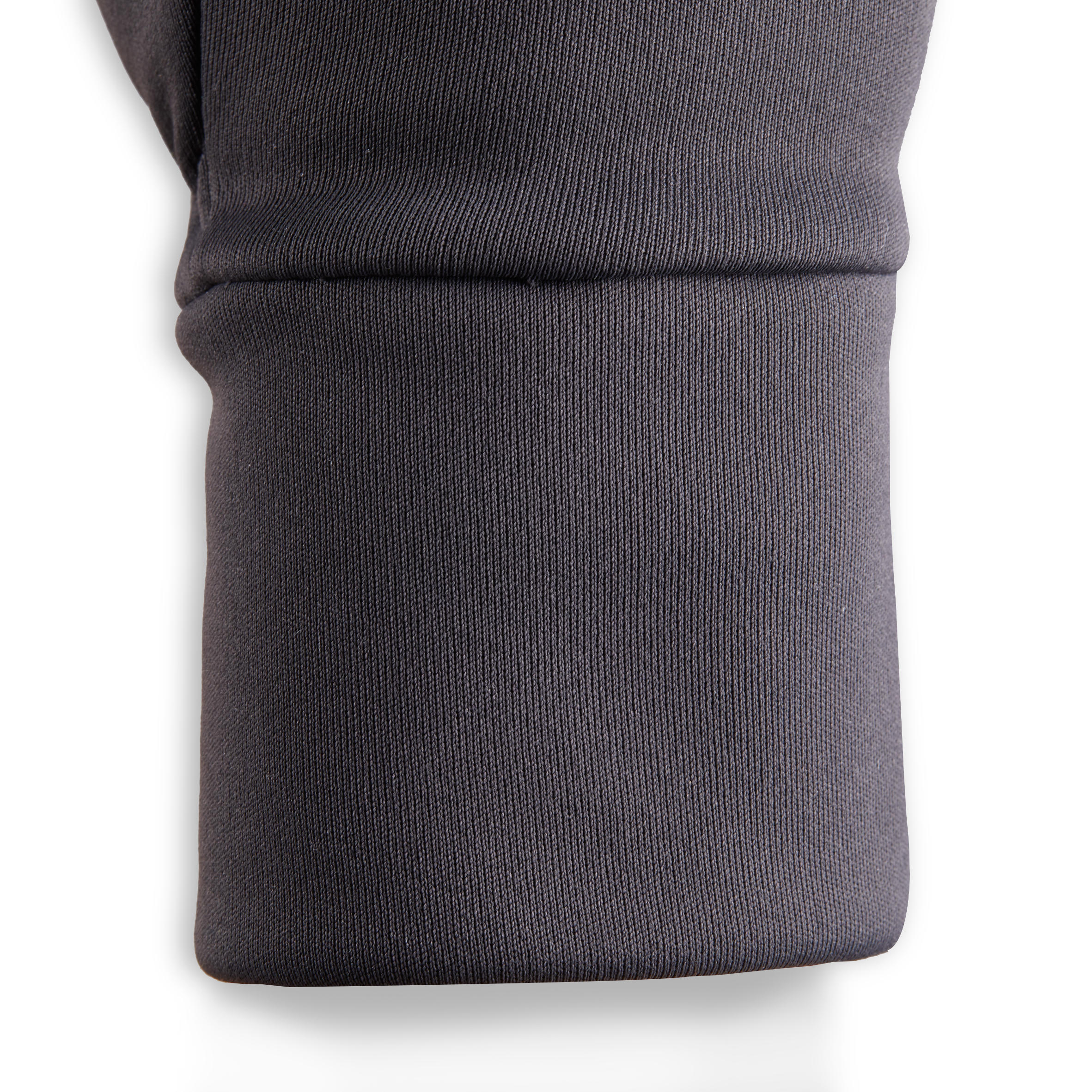 100 Warm Kids' Horseback Riding Gloves - Dark Grey - FOUGANZA