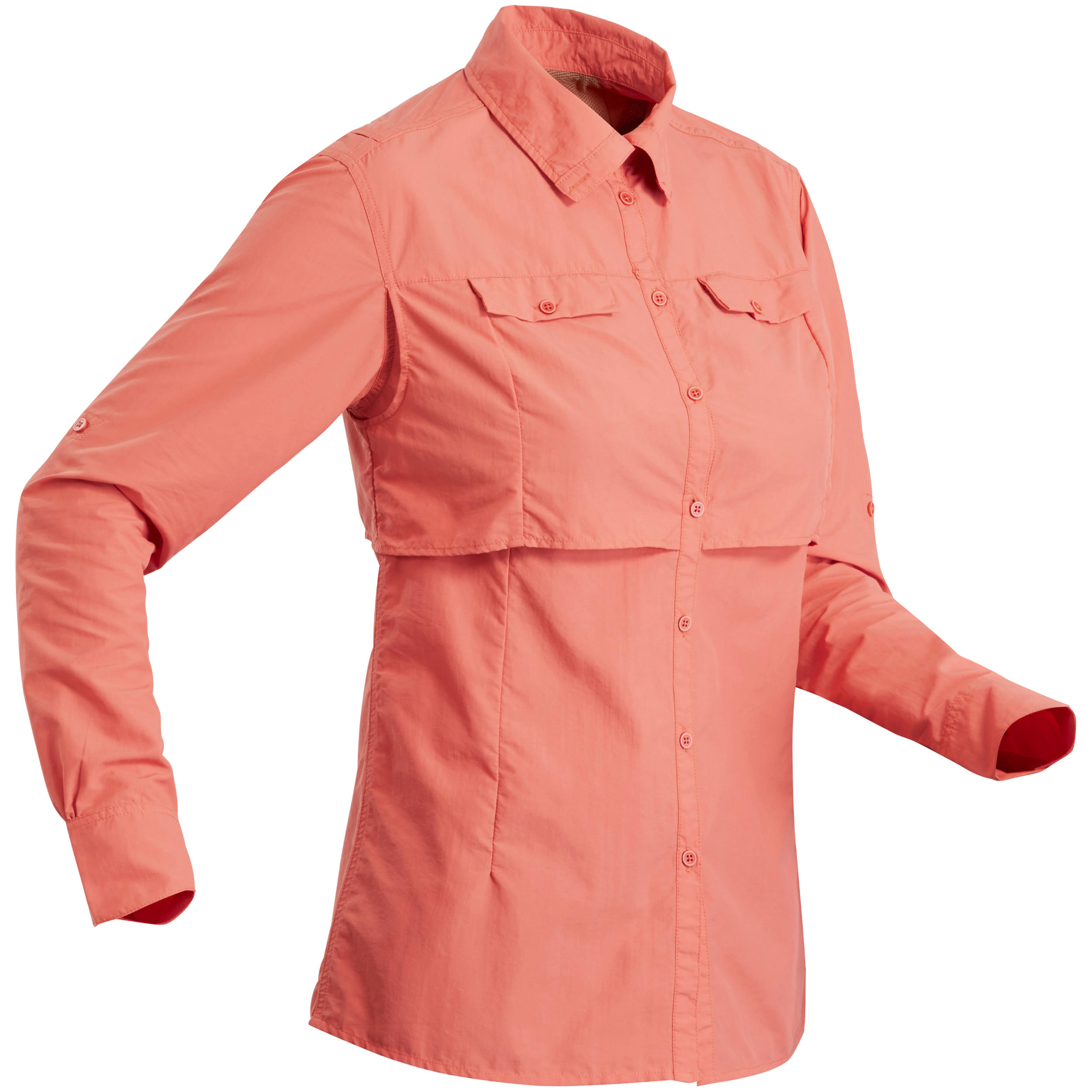 camisa trekking decathlon
