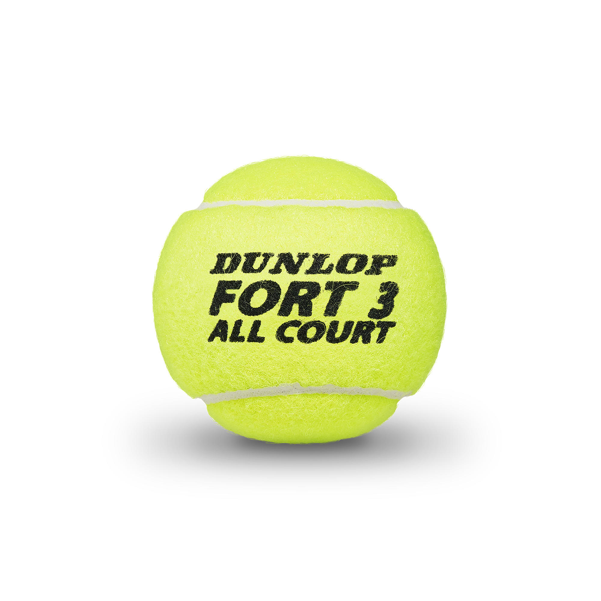 Control Tennis Balls Fort All Court 4-Pack - Yellow 2/3