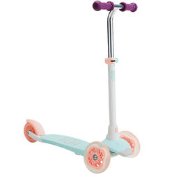 B1 500 Kids' Scooter - White/Mint