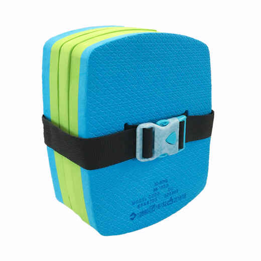 Blue green swimming belt 30-60 kg with removable float