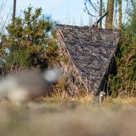 équipement camouflage chasse du petit gibier migrateur