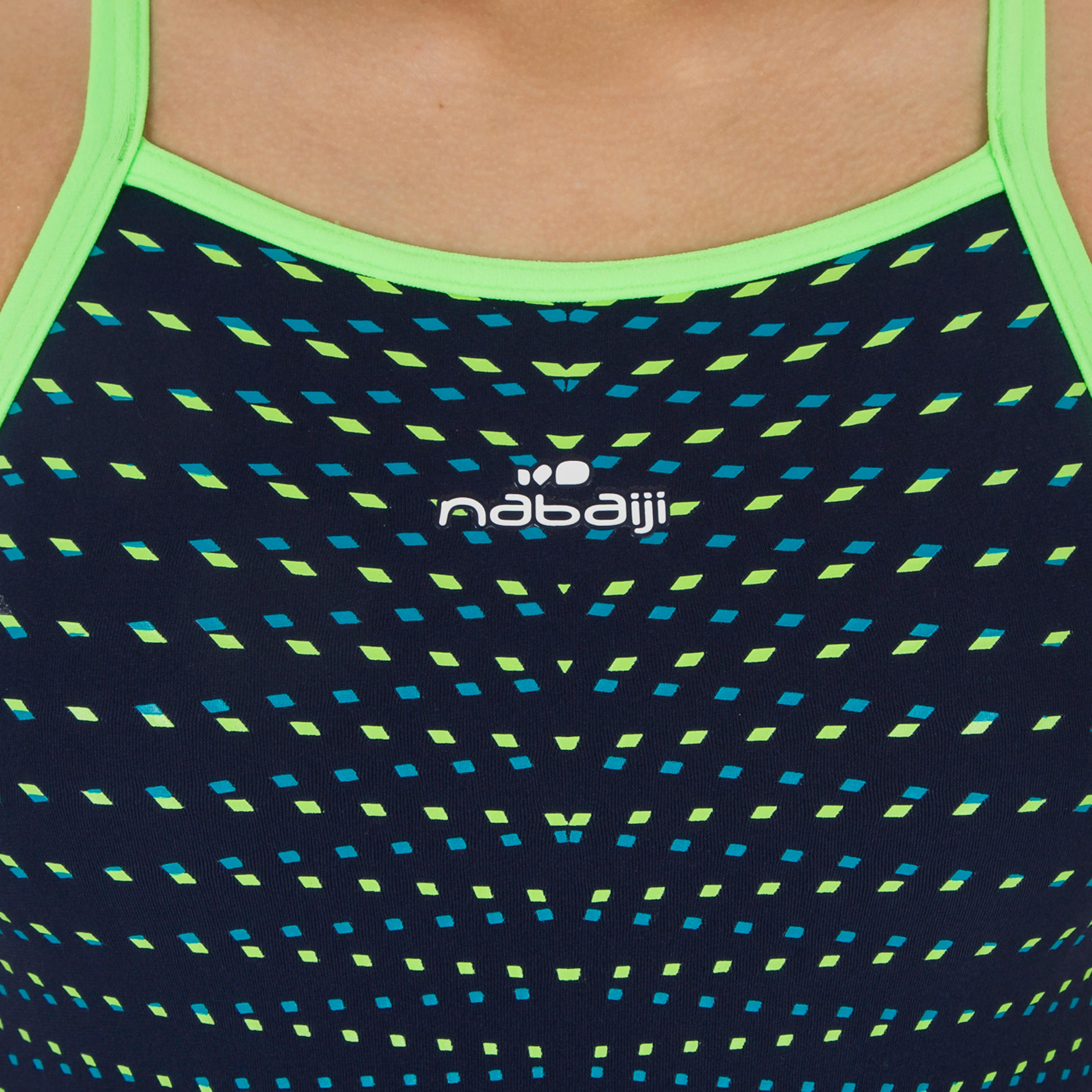 Jade Girl's Chlorine-Resistant One-Piece Swimsuit 4/5