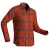 Men's travel Trekking Shirt TRAVEL100 Warm - Orange