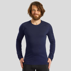 Camiseta Manga Larga Hombre de Montaña y Trekking Trek 500 Lana Merina  FORCLAZ | Decathlon