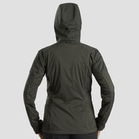 Jakna softshell  MT900 vetroodbojna  topla ženska - kaki