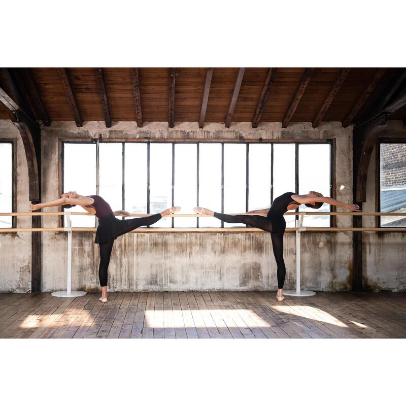 Jupette danse classique noire en voile femme