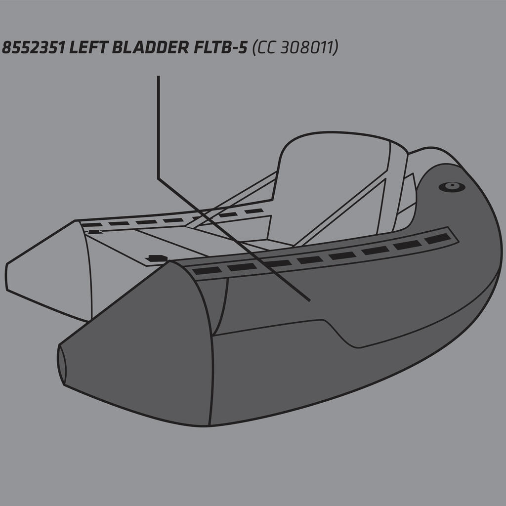 KREISAIS PŪSLIS, PAKAVLAIVAI FLTB-5