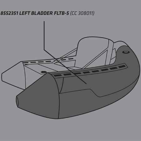 LEFT BLADDER FLOAT TUBE FLTB-5