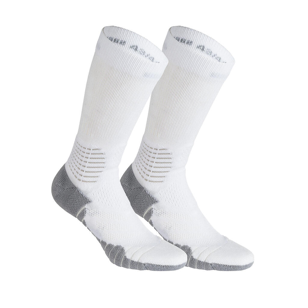 Men's/Women's Mid-Rise Basketball Socks SO900 - Black