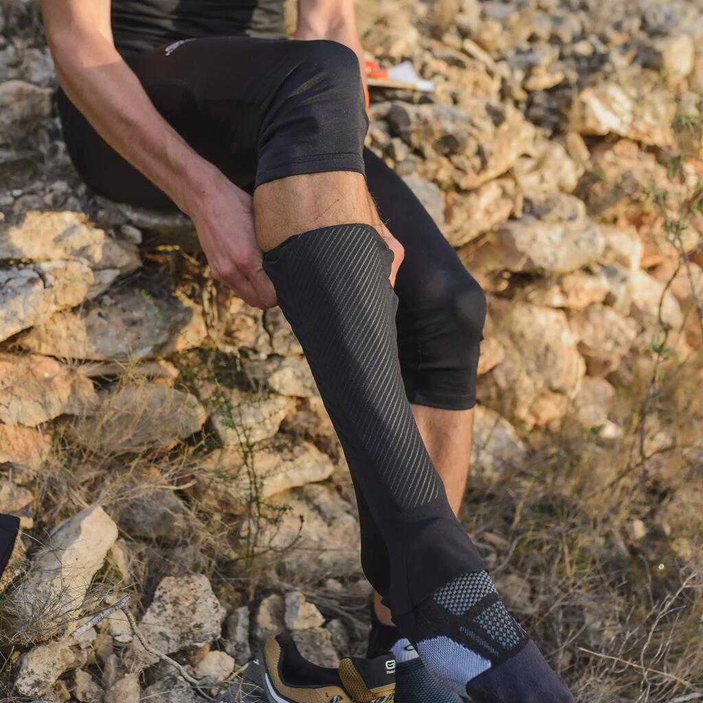 Protective gaiters for orienteering