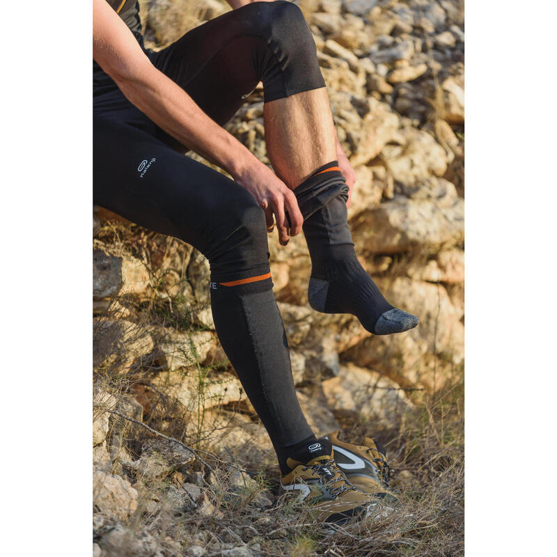 LONG ORIENTEERING SOCKS - BLACK