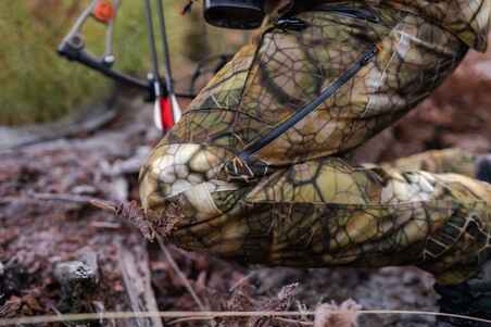 Warm and Silent Waterproof Trousers - Camo