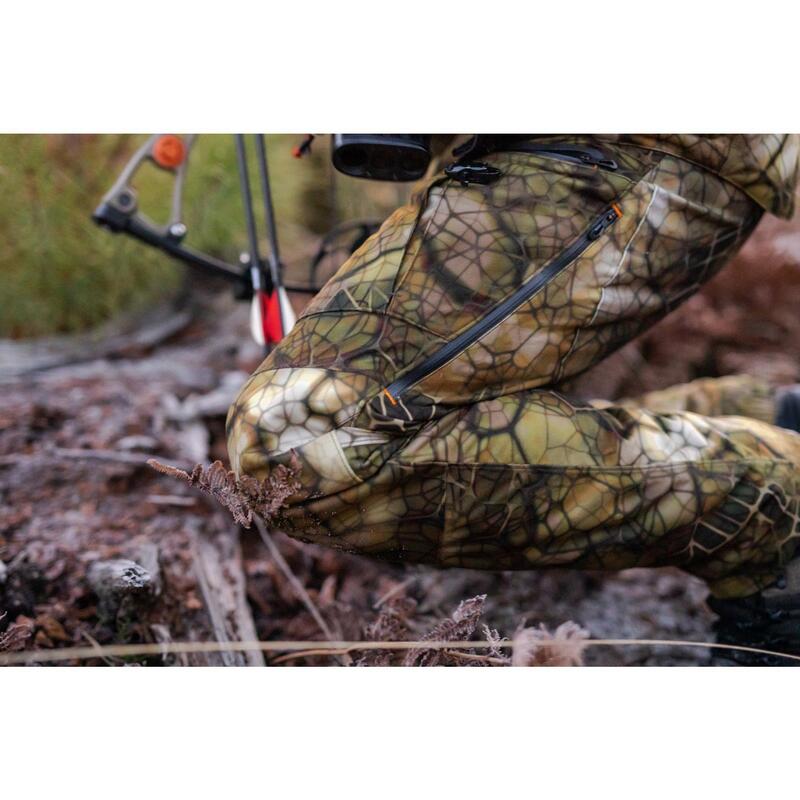 Pantalon chasse Silencieux Imperméable Chaud camouflage FURTIV 900