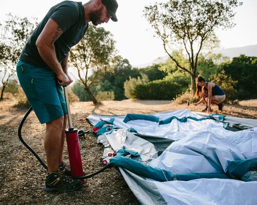 Schoonmaken en reinigen van je tent