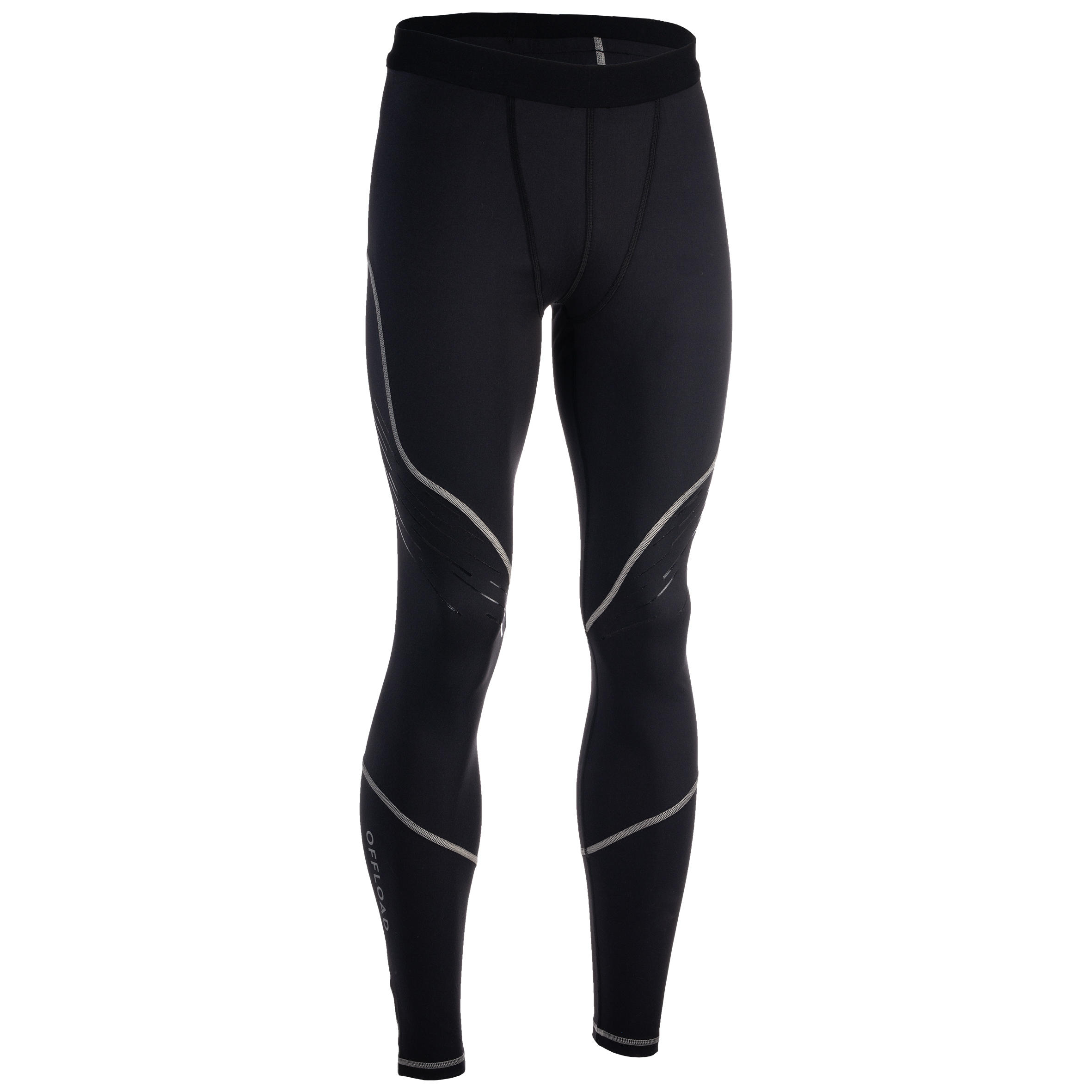 Collant de rugby R500 adulte noir OFFLOAD | Decathlon